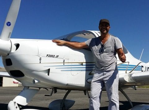 lâché solo avion karim boudali
